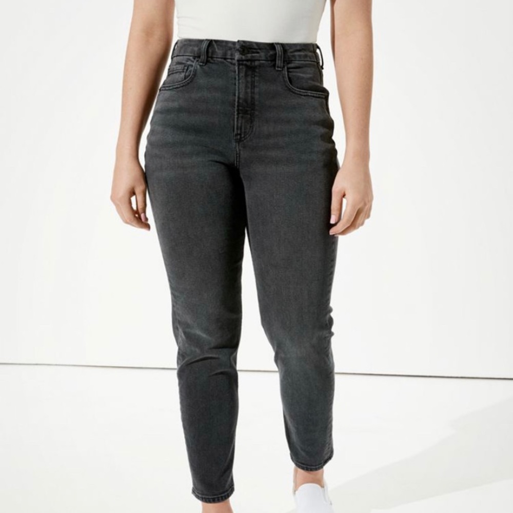 AE Stretch Curvy Mom Jean